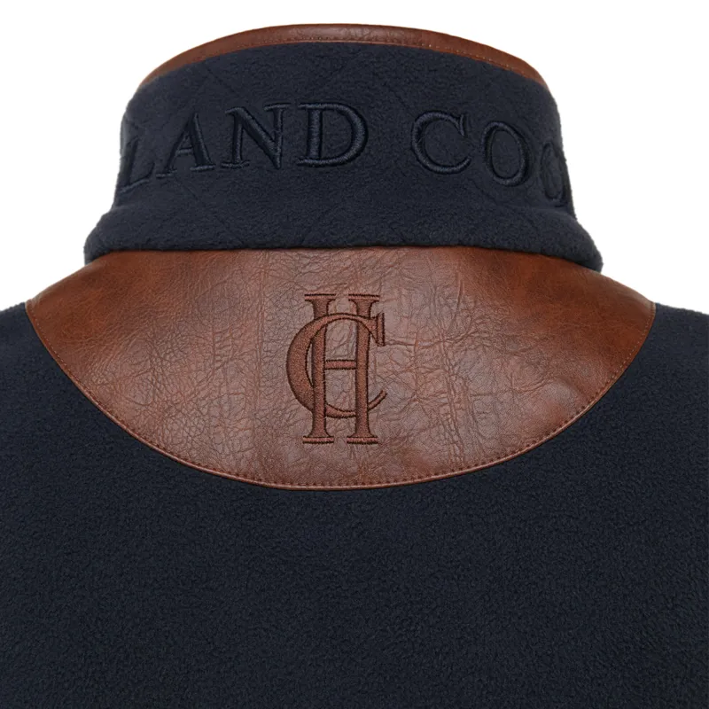 Holland Cooper Country Fleece Jacket - Ink Navy-9